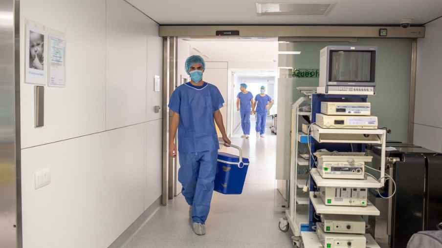 Enfermero de trasplantes.